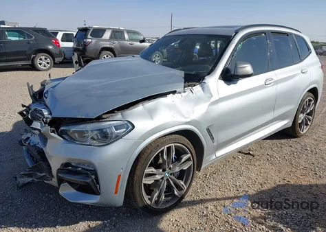 2018 BMW X3 M40I из США, поврежденный, VIN 5UXTS3C52J0Z02391